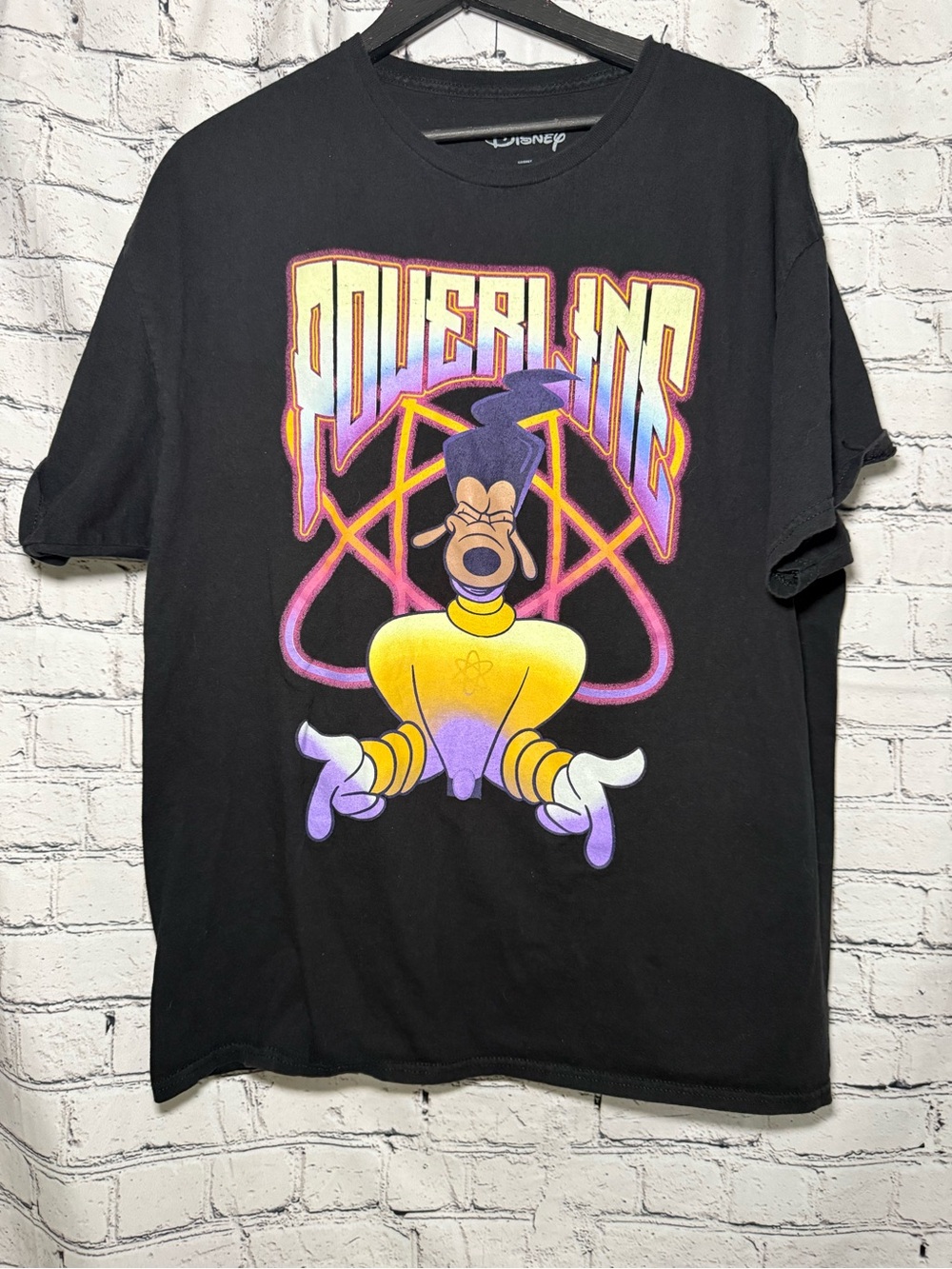 Disney Powerline Goofy T-Shirt. Size XL
